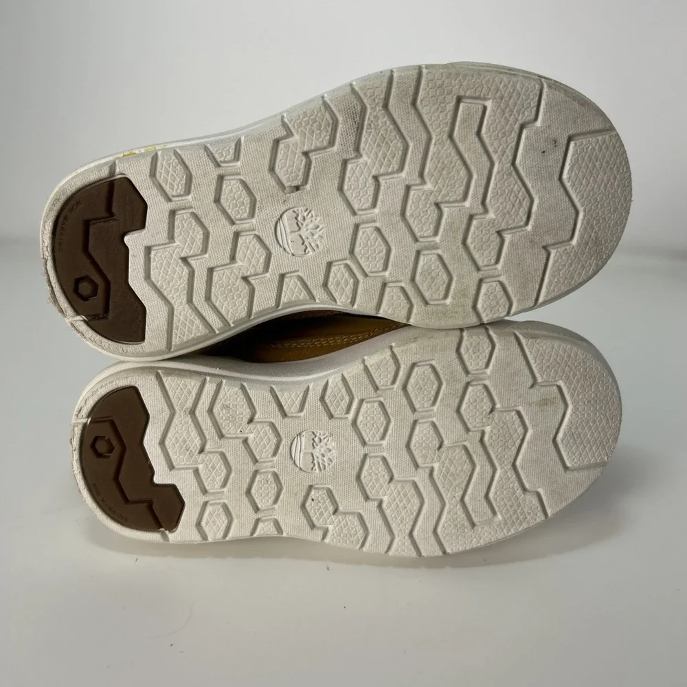 Timberland‎ Toddler Allston Lace Up Sneakers Toddler Size 7 Wheat Nubuck Leather